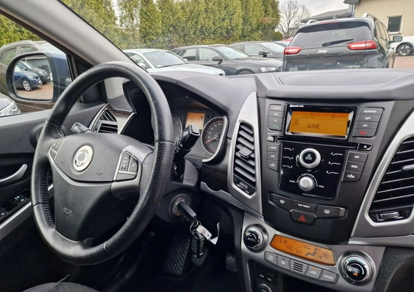 SsangYong Korando cena 31900 przebieg: 145000, rok produkcji 2013 z Kosów Lacki małe 497